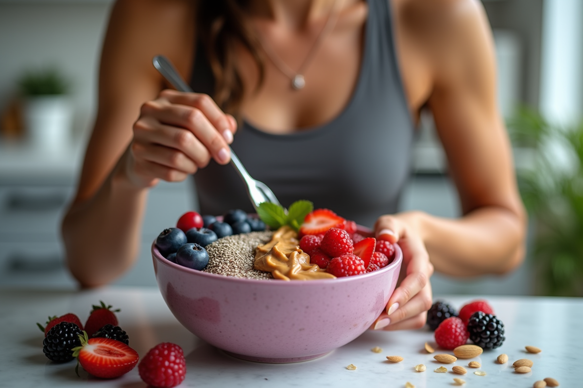 petit-déjeuner protéiné